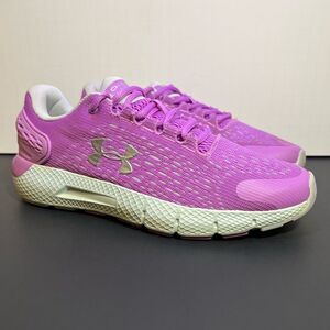 Girls UNDER ARMOUR GS Charged Rogue 2 Purple Running Shoes / Size 5.5Y